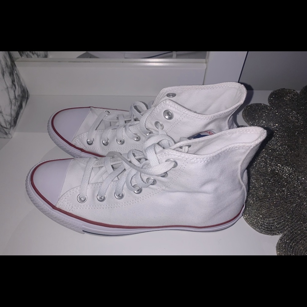 White high top converse